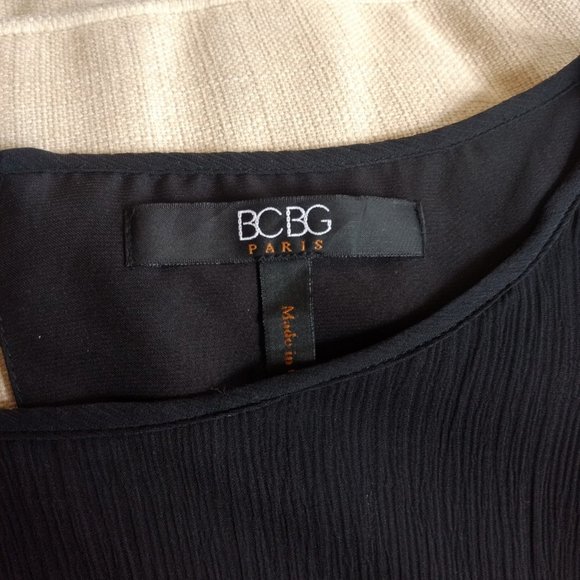 BCBG Paris Black Cocktail Dress - Picture 5 of 6